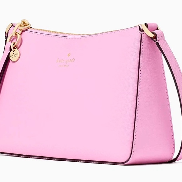 NWT Kate Spade Stunning Ginnie Crossbody Bag Pink Mandavilla - Picture 1 of 7
